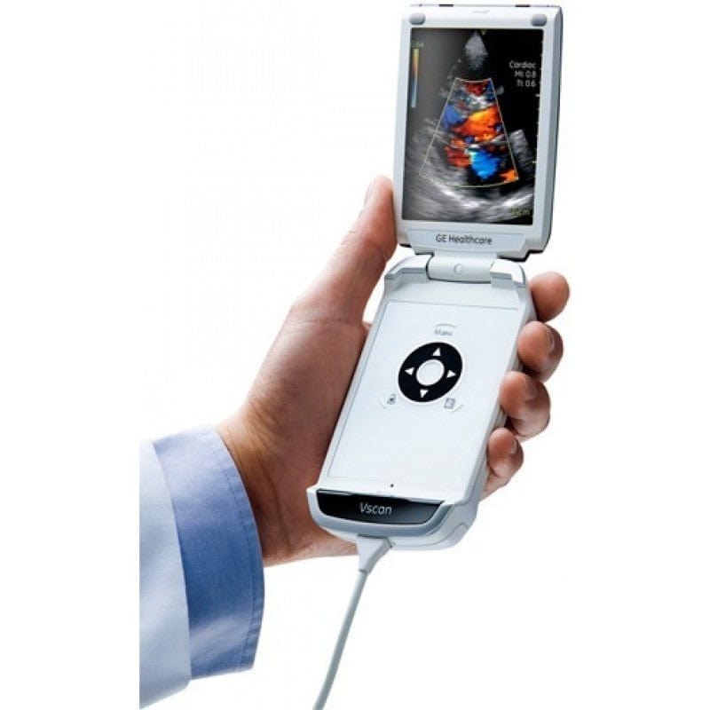 GE Healthcare V-Scan Pocket Hand Held Ultrasound Dual Probe Refurbished