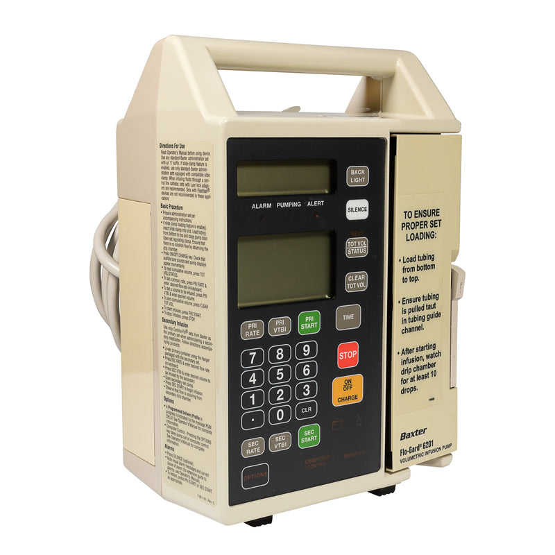 Baxter Flo-Gard 6201 Infusion Pump Volumetric