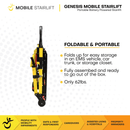 Genesis Mobile Stairlift - Battery Powered Portable Motorized Stair Chair Lift