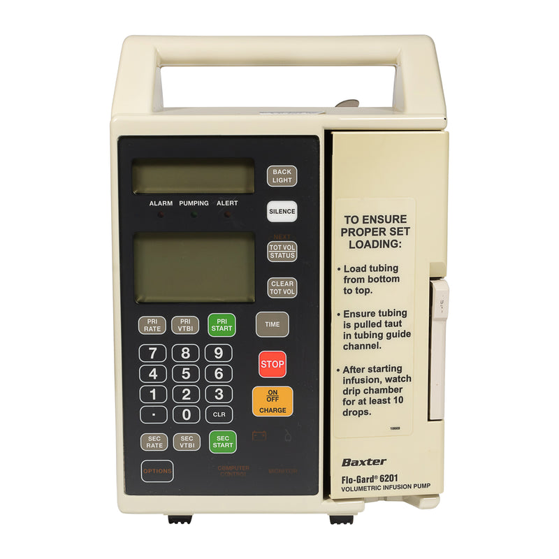 Baxter Flo-Gard 6201 Infusion Pump Volumetric